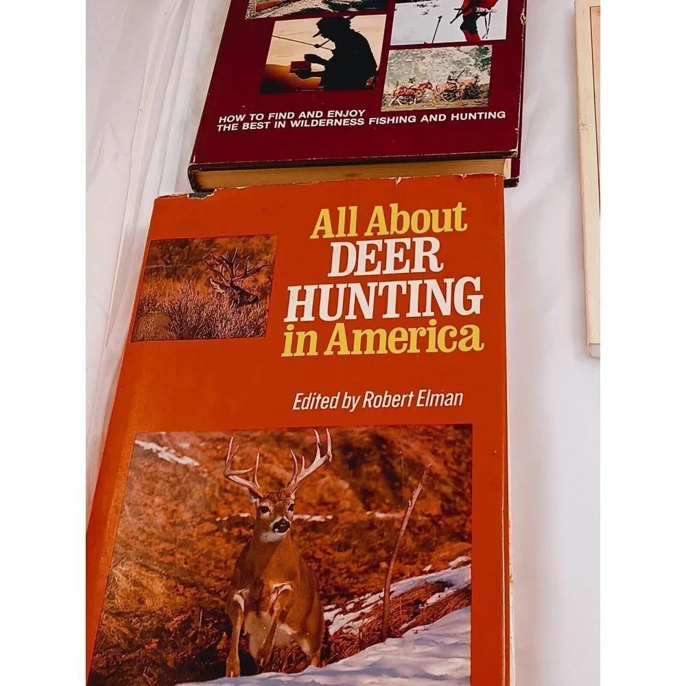 Deer Hunting Lot of 5 - Fish and‎ Hunt the Backcountry 1978 First Edition & More